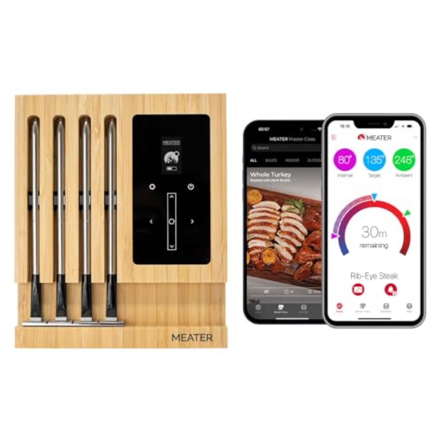 Smartwatch Watches Smart - Block: WiFi Smart Wireless Meat Thermometer