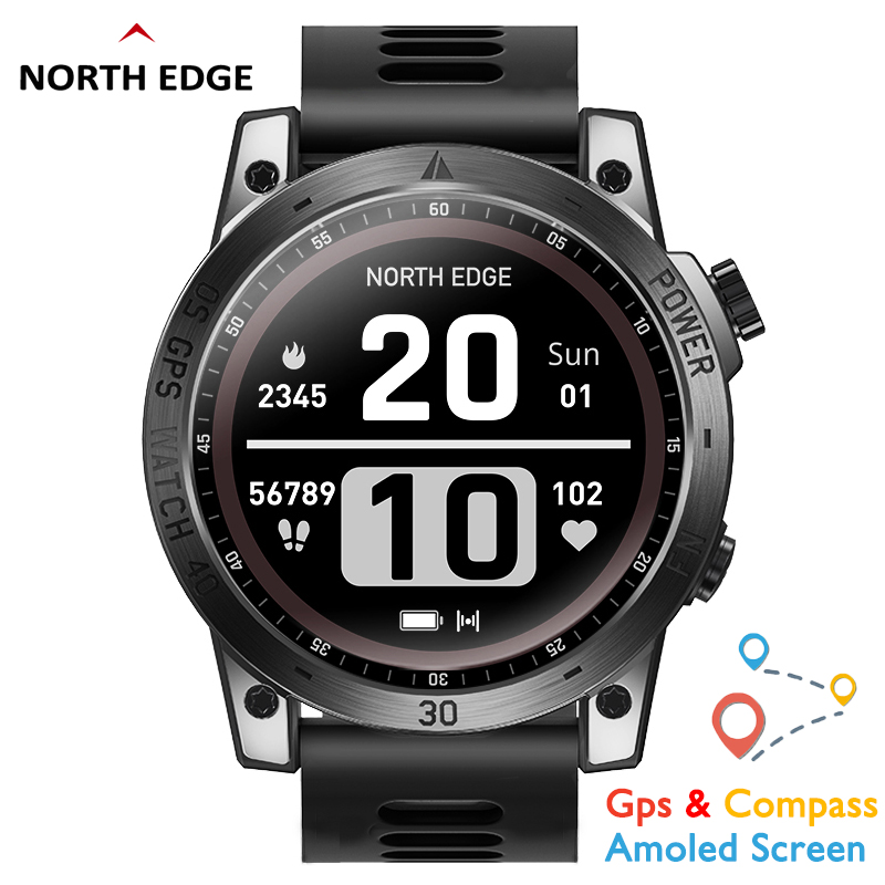 Altimeter Compass Watch - NORTH EDGE Cross Fit 3 GPS