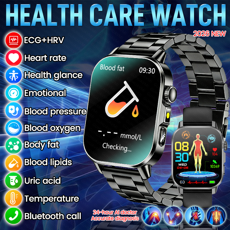 Smartwatch Health Watches For Men - New Health Care AI Doctor Accurate