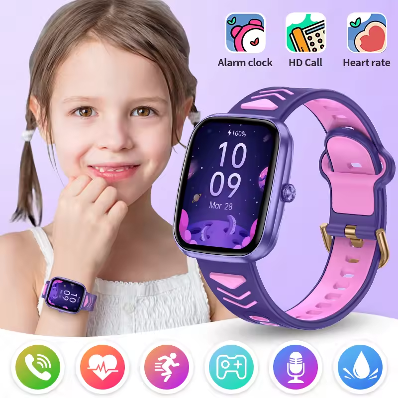 Smartwatch Digital Watches For Girls - New Kids Smart Watch Child HD