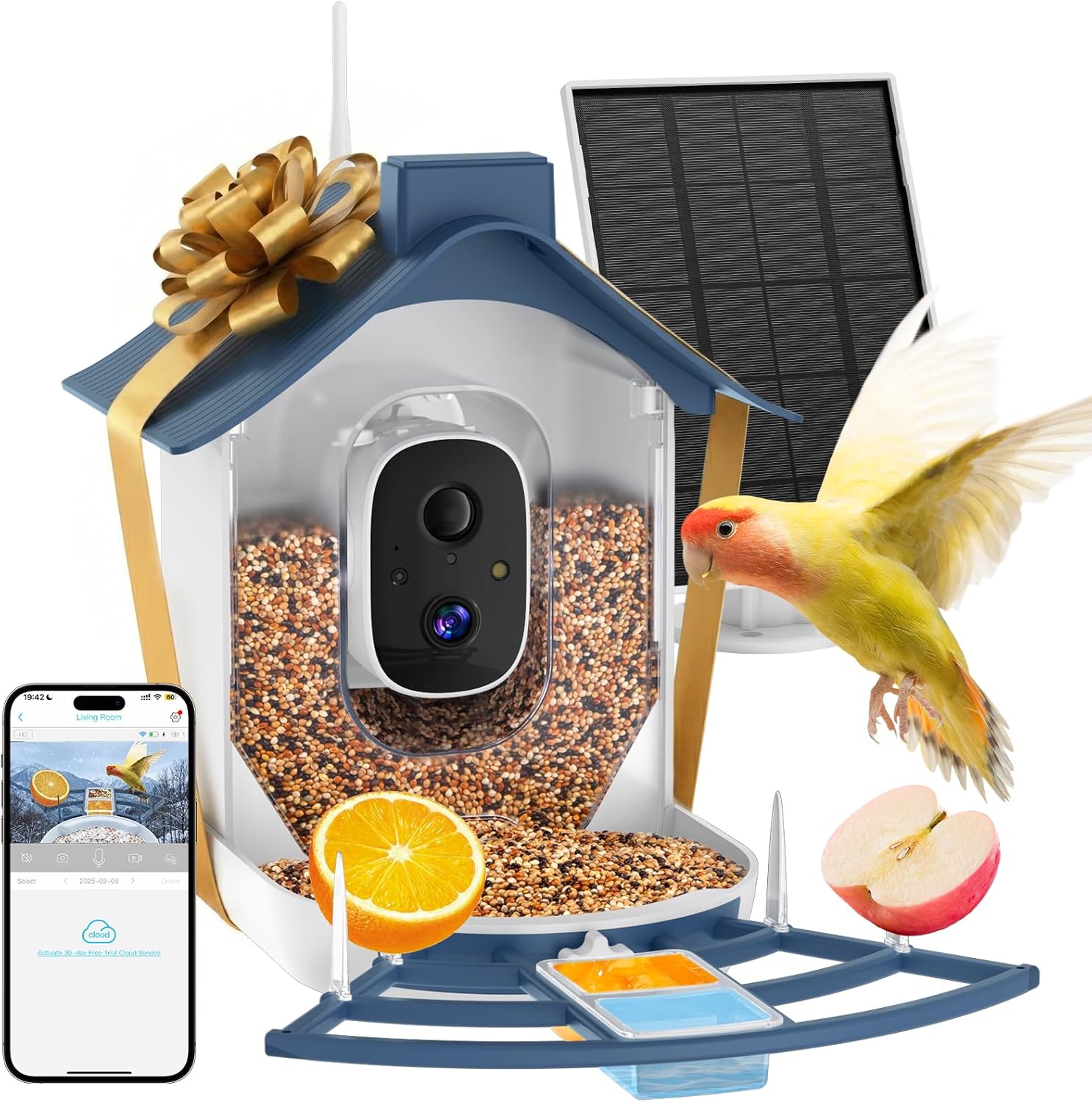 Smartwatch Watches Smart - Smart Bird Feeder with Camera, Solar