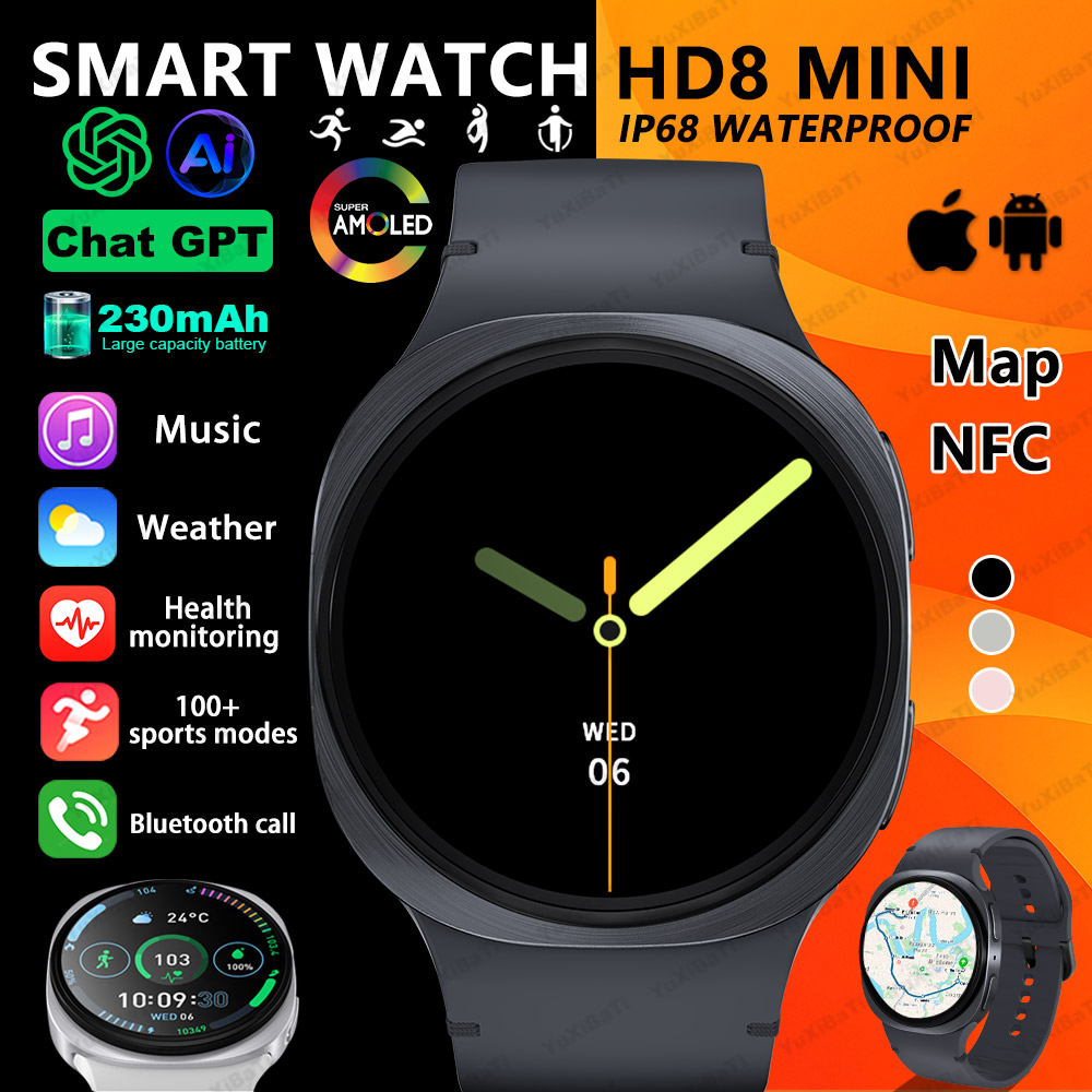 Smartwatch Health Watches For Men - 2025 New Watches 8 Mini GPS