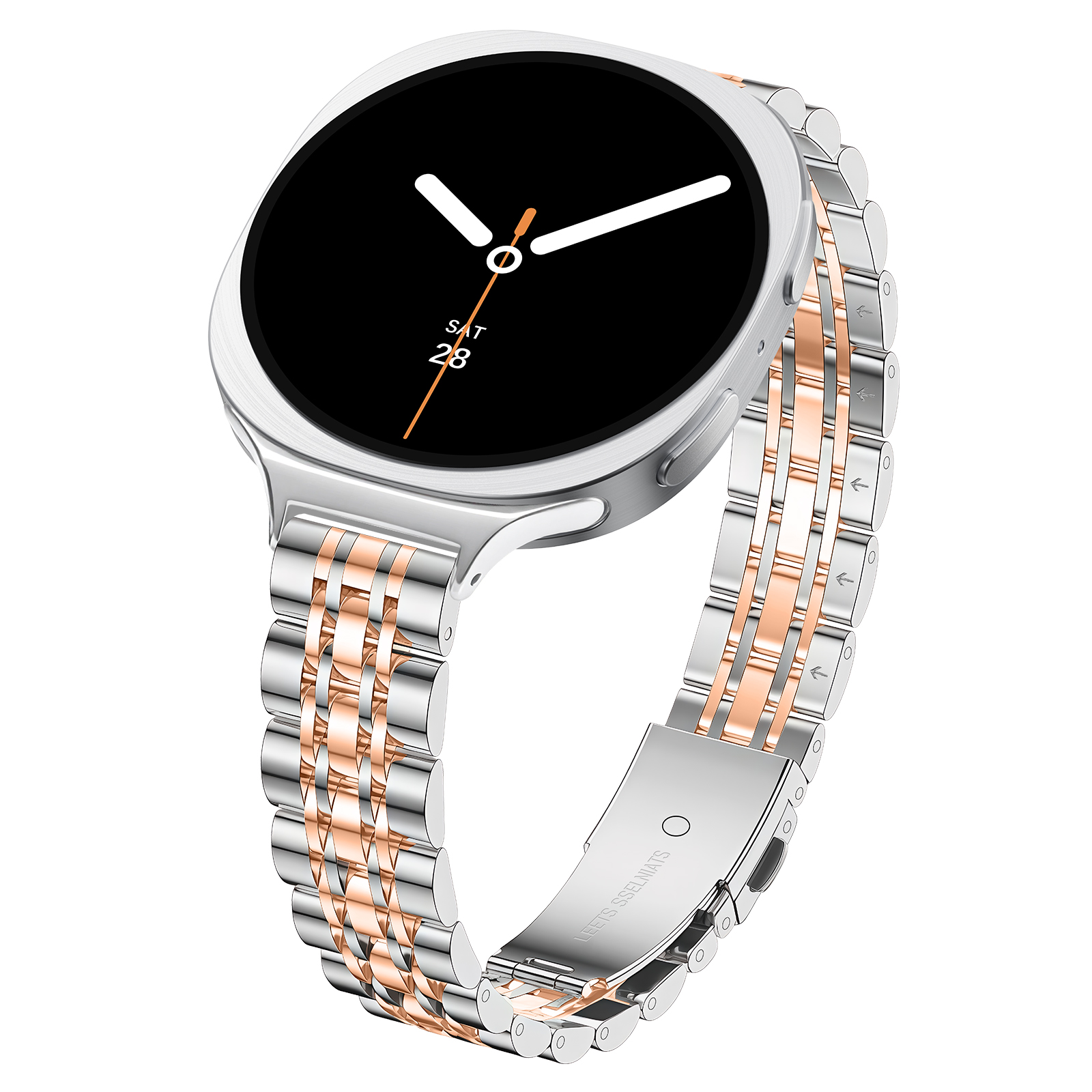 Smartwatch Samsung Watches For Men - Stainless steel Straps for Samsung Galaxy