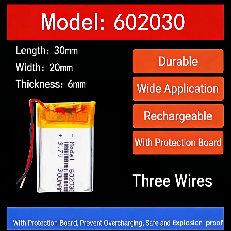 3.7V 300mAh 602030 Lithium Bat - Smartwatch Watches Smart recensie en prijs