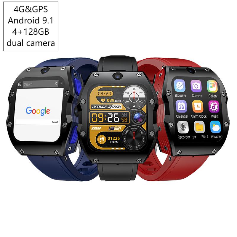 4G Android Smartwatch 4+128GB  - Smartwatch Watches Smart recensie en prijs