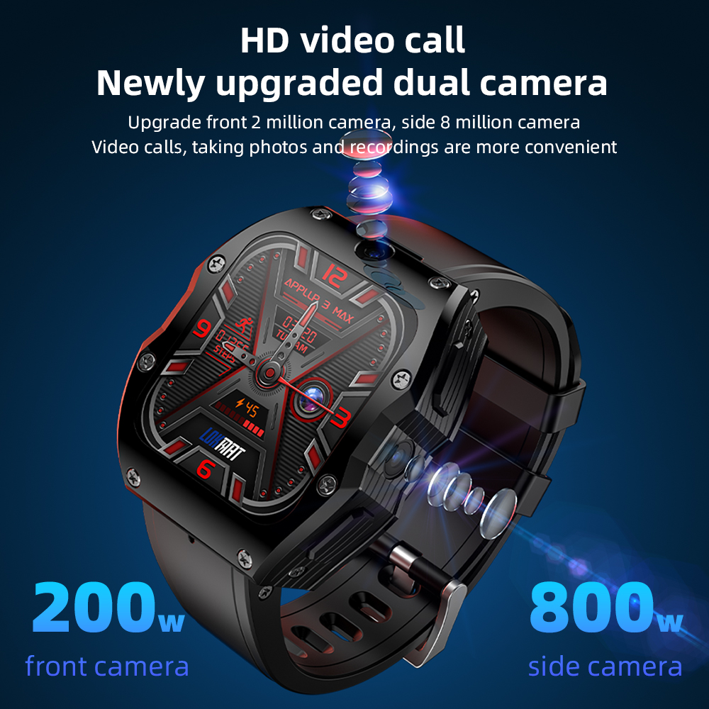 4G Android Smartwatch 4+128GB  - Smartwatch Watches Smart recensie en prijs