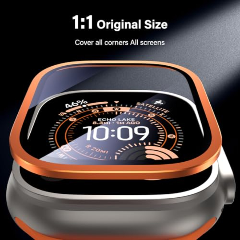 2PCS HD Metal Tempered Glass F - Smartwatch Watches Gift For Women recensie en prijs