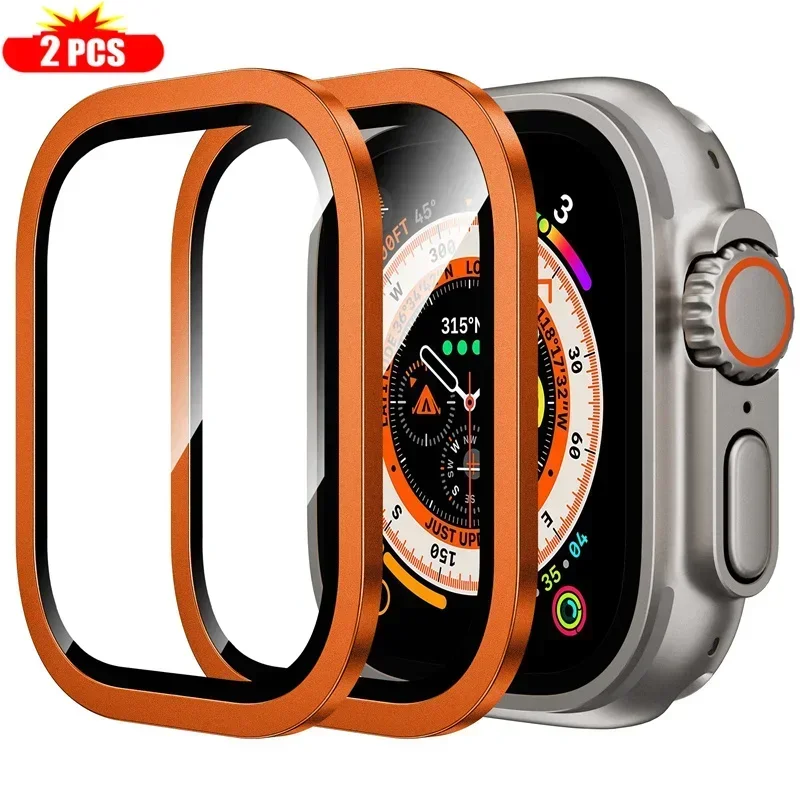 2PCS Titanium Metal Frame for  - Smartwatch Watches Gift For Women recensie en prijs
