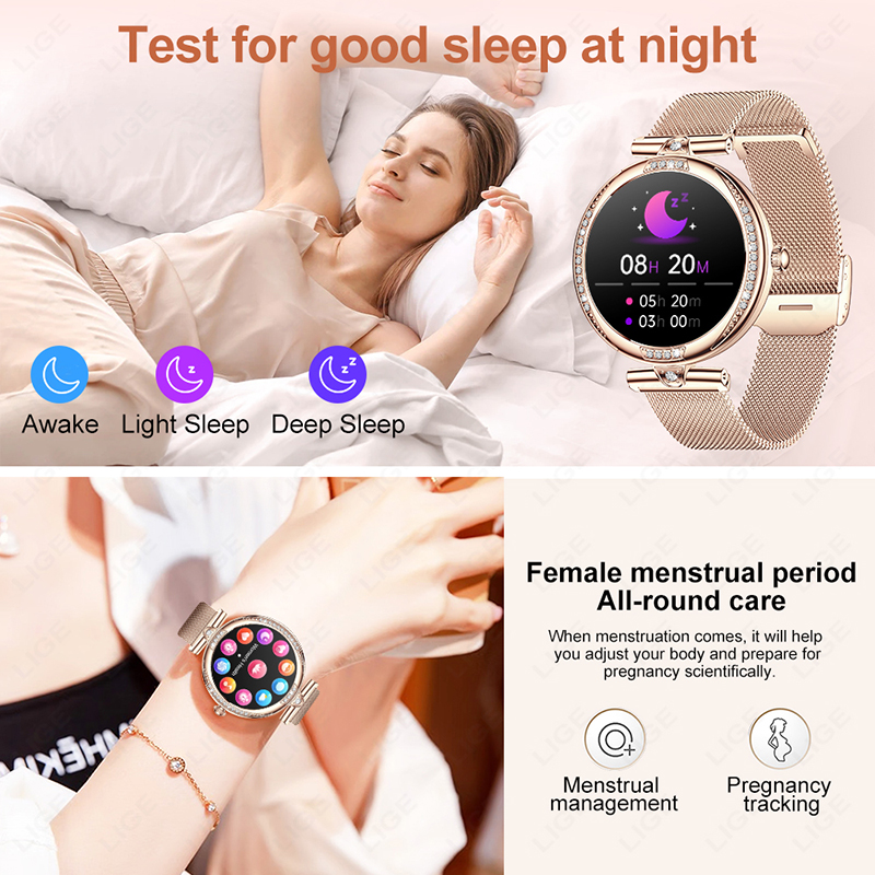 LIGE Fashion Woman Smartwatch  - Smartwatch Latest Watches For Men recensie en prijs