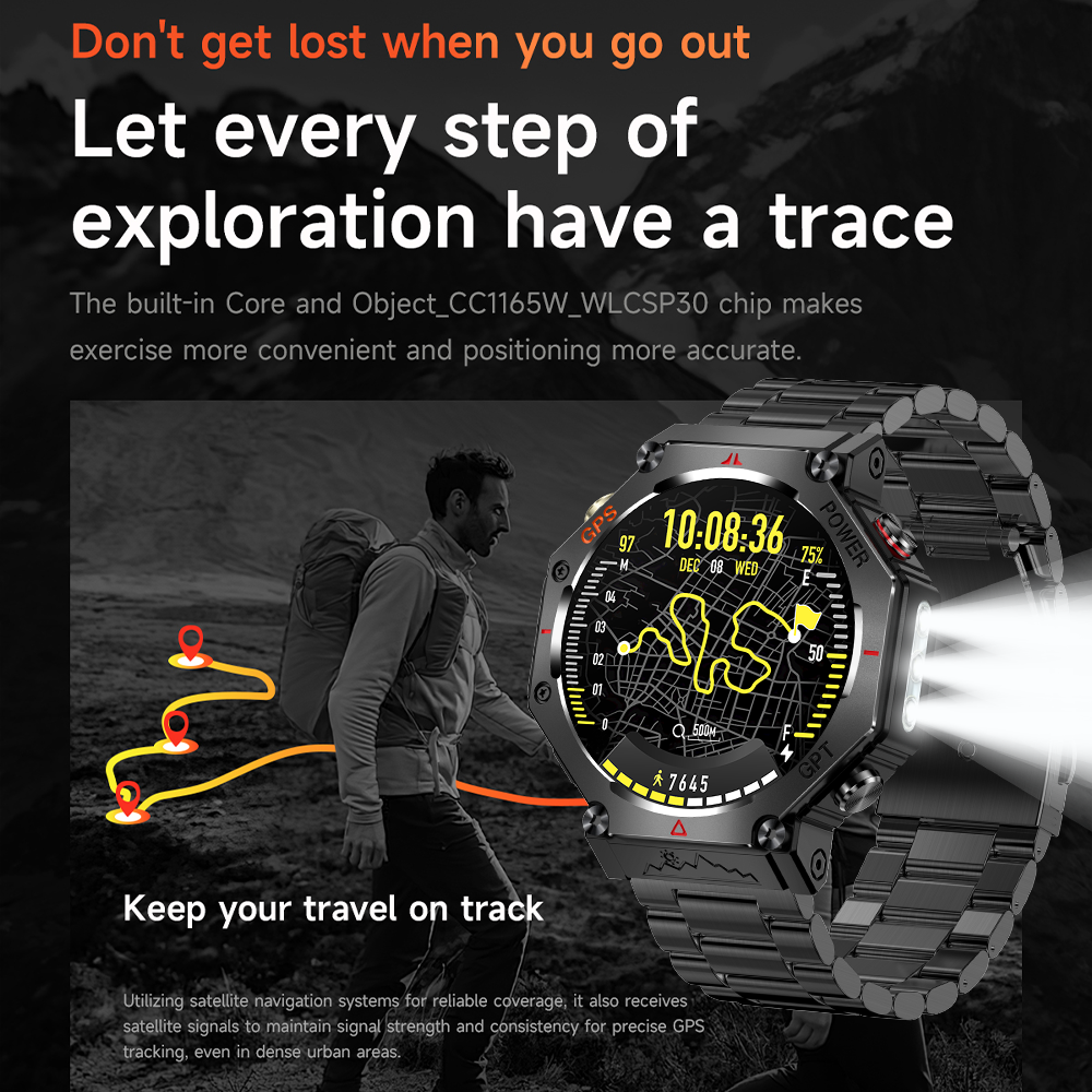 2025 NEW T-Rex 3 Military Smar - Altimeter Compass Watch recensie en prijs