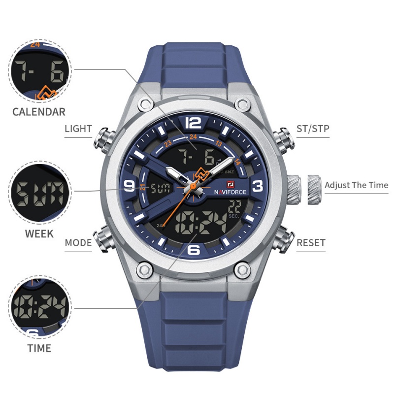 NAVIFORCE New Man's Watch Cale - Tide Watch Surf recensie en prijs