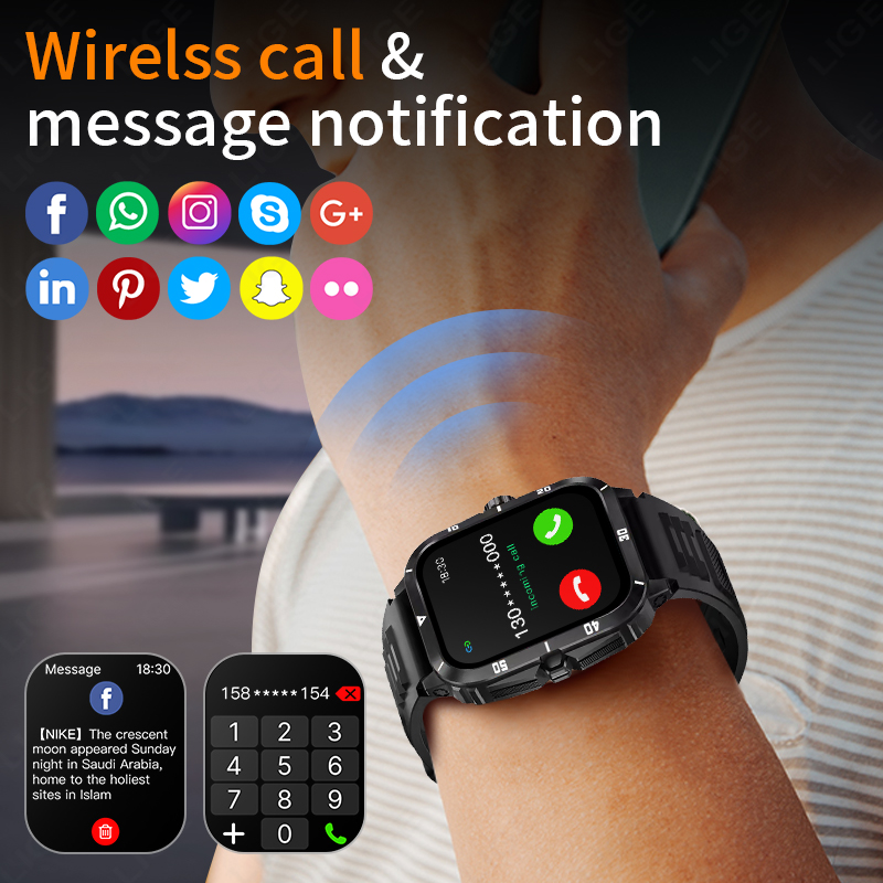 2.01 Screen Smart Watch Blueto - Smartwatch Latest Watches For Men recensie en prijs
