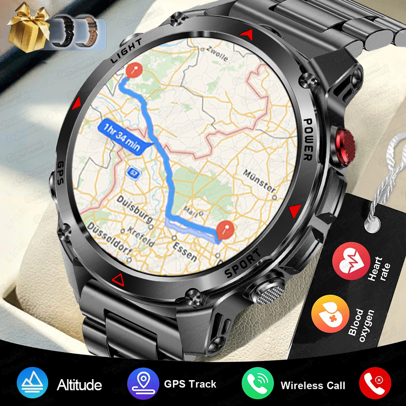 2025New Outdoor Military Smart - Altimeter Compass Watch recensie en prijs