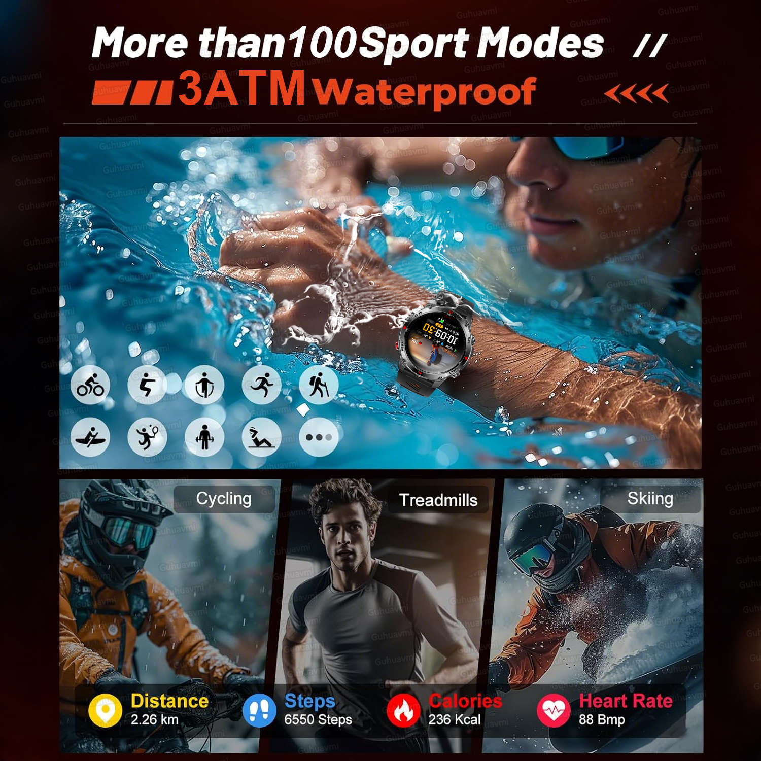 2025New Outdoor Military Smart - Altimeter Compass Watch recensie en prijs