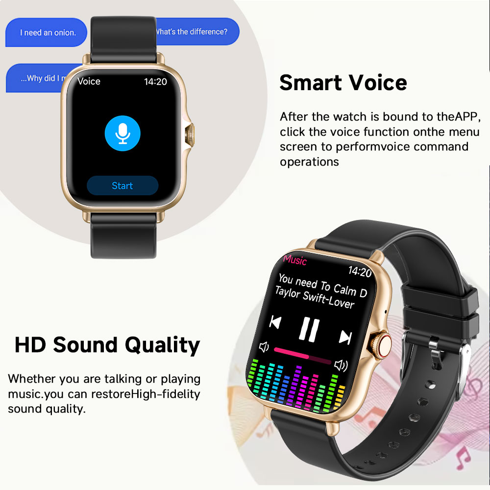New 1.83''Screen Smartwatch Wi - Smartwatch Watches Gift For Women recensie en prijs