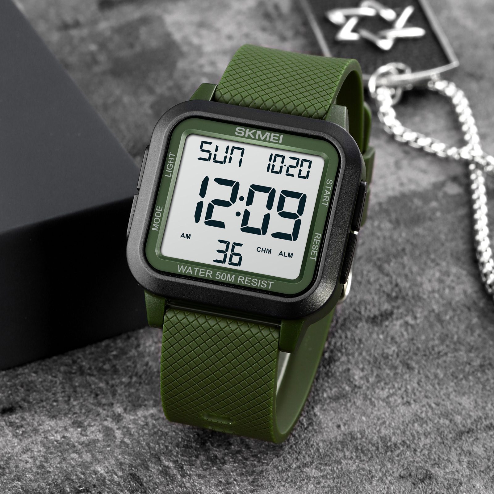 SKMEI Outdoor Sport Watch Men  - Tide Watch Surf recensie en prijs