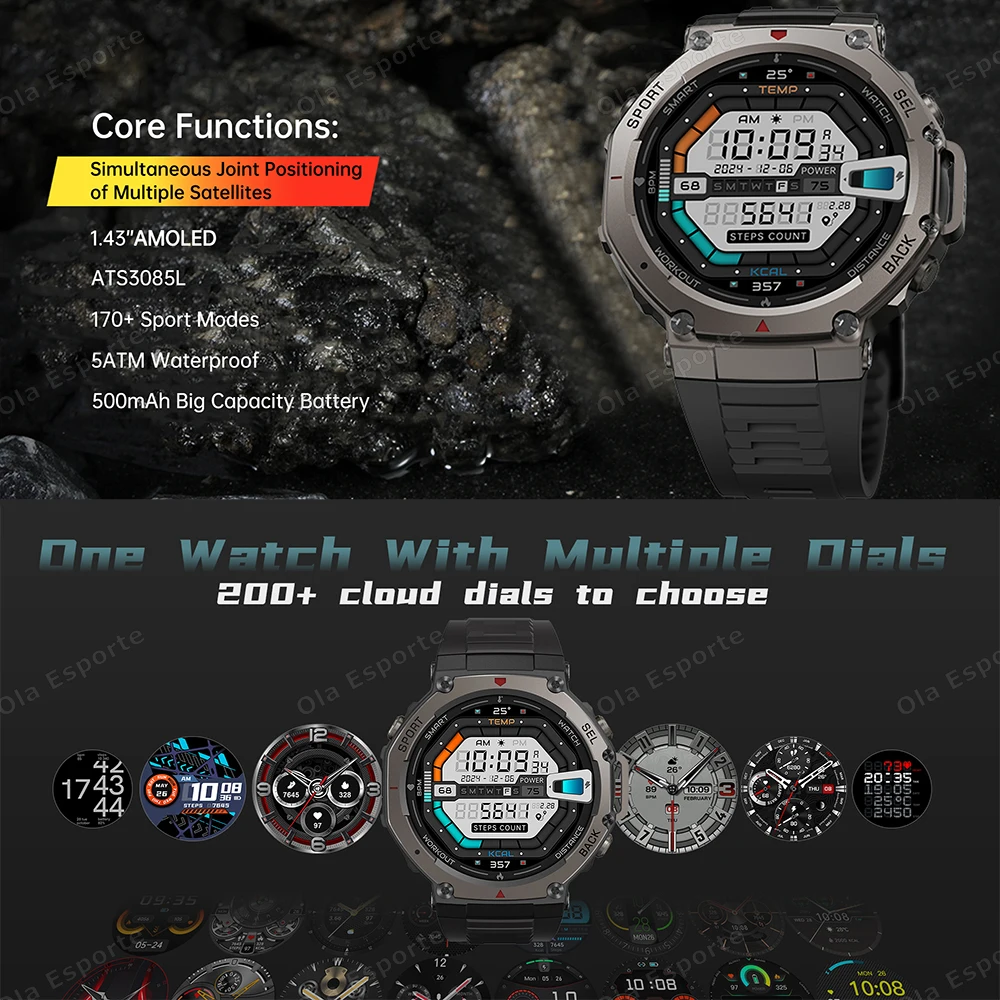 New for Xiaomi Samsung Militar - Smartwatch Samsung Watches For Men recensie en prijs