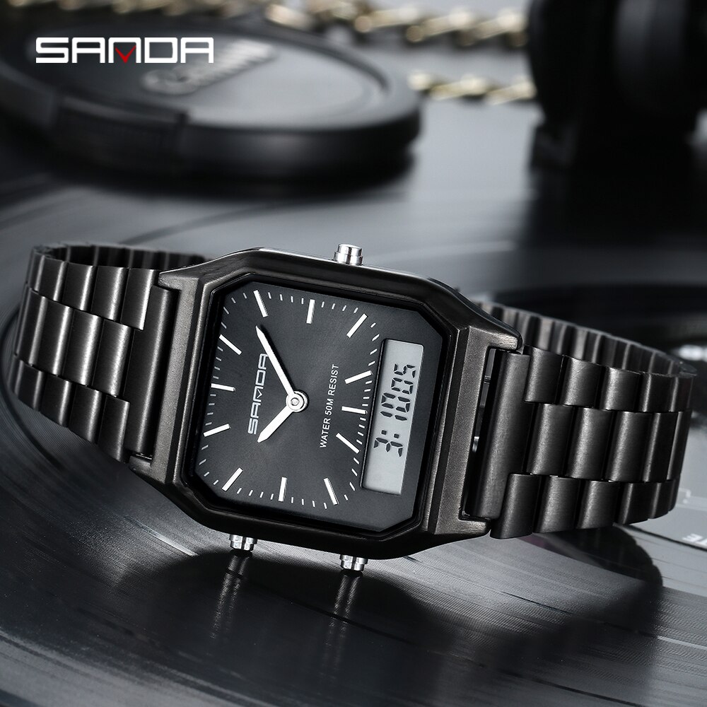 SANDA Luxury Mens G Style Watc - Casio Watches Smartwatch recensie en prijs