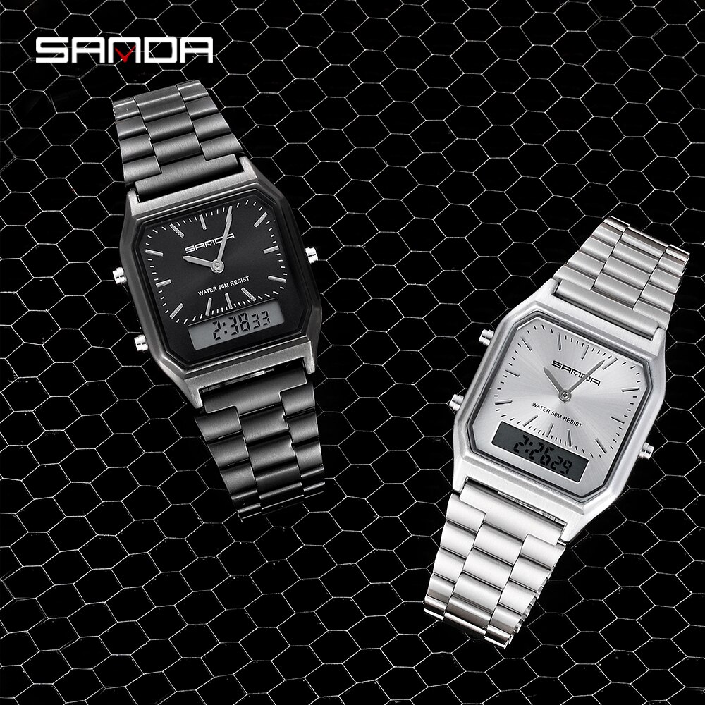 SANDA Luxury Mens G Style Watc - Casio Watches Smartwatch recensie en prijs