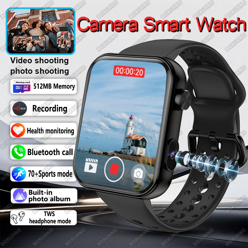 New Camera SmartWatch Men Wome - Smartwatch Health Watches For Men recensie en prijs