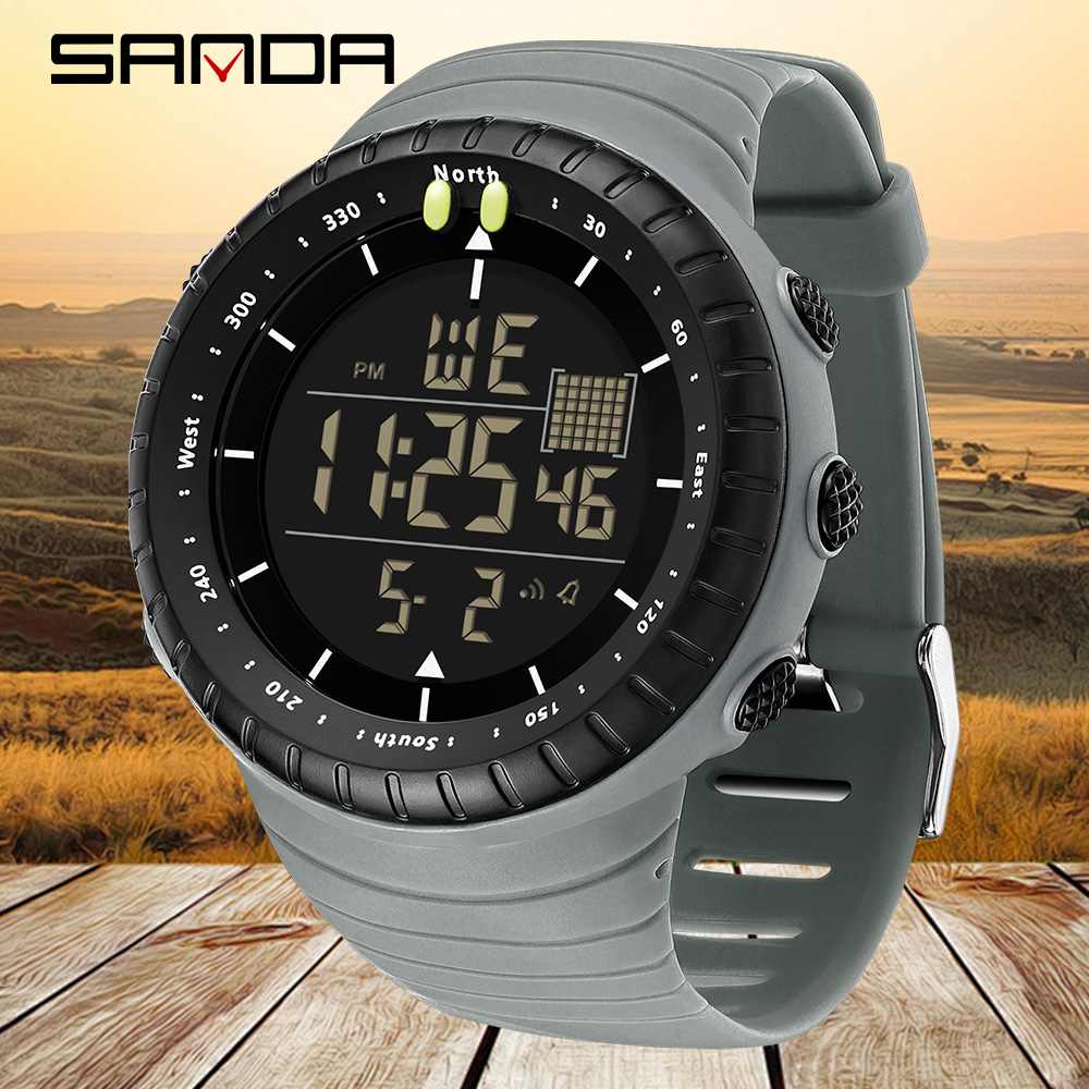 SANDA New 6256 Men's Electroni - Tide Watch Surf recensie en prijs