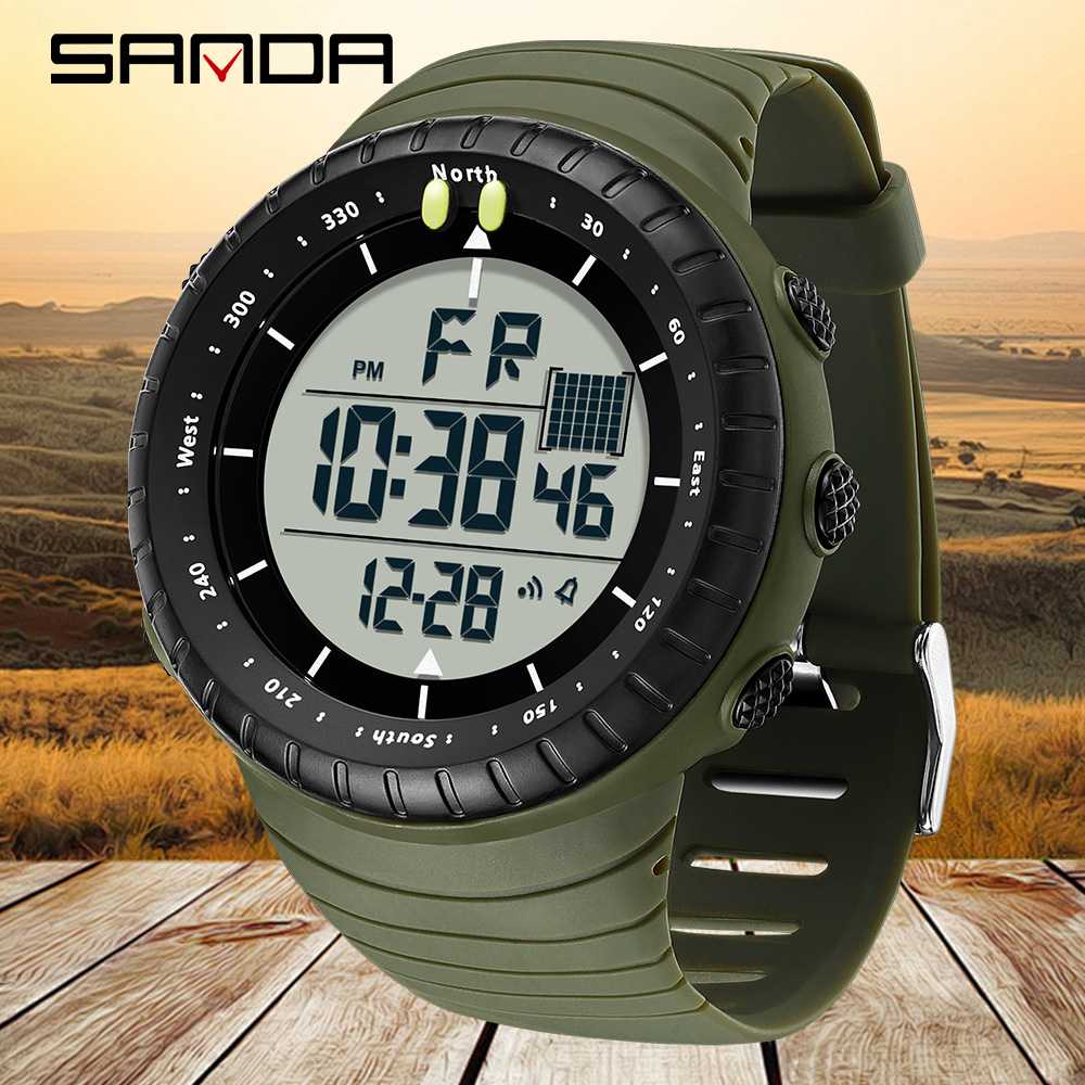 SANDA New 6256 Men's Electroni - Tide Watch Surf recensie en prijs