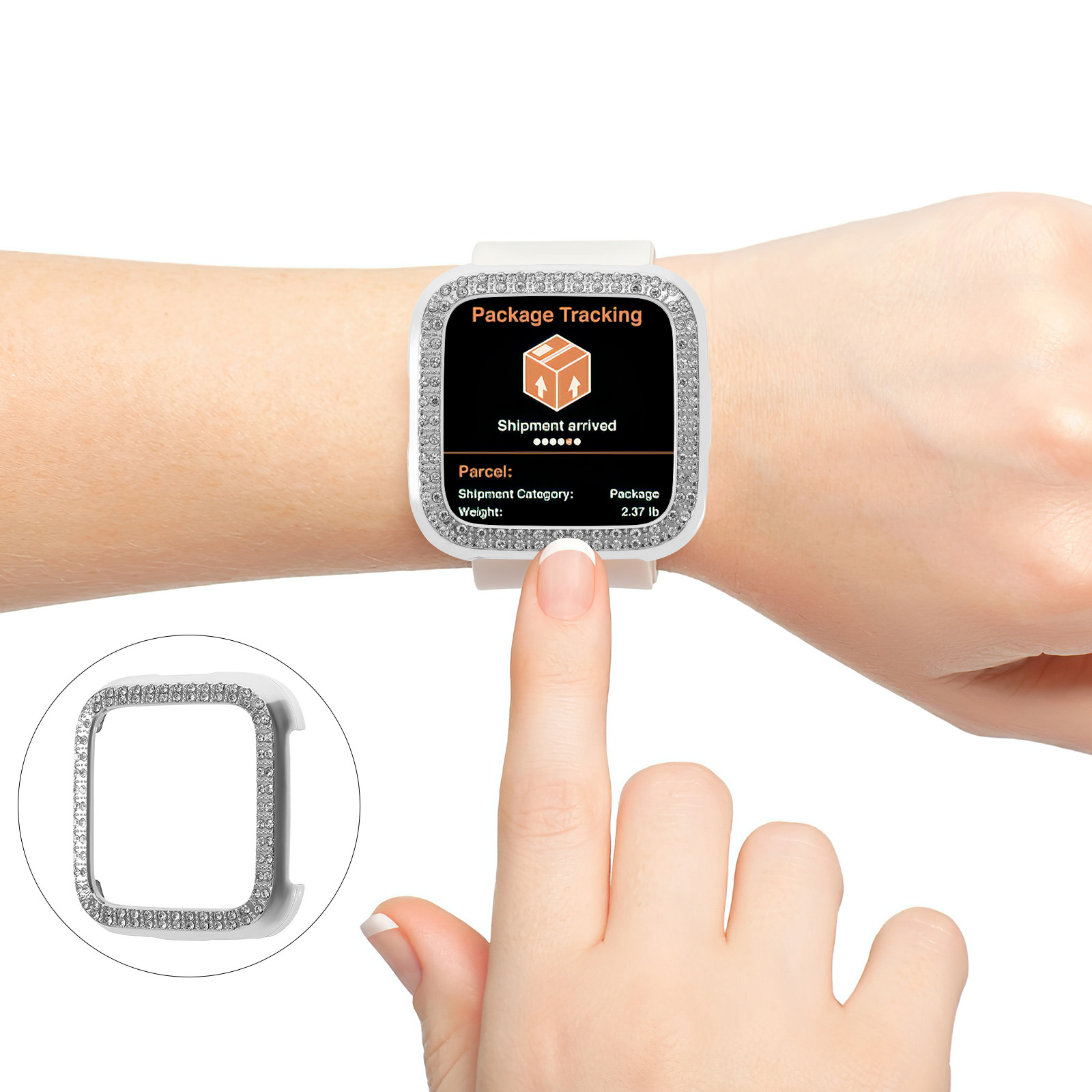 Diamond Protective Case Hollow - Smartwatch Watches Smart recensie en prijs