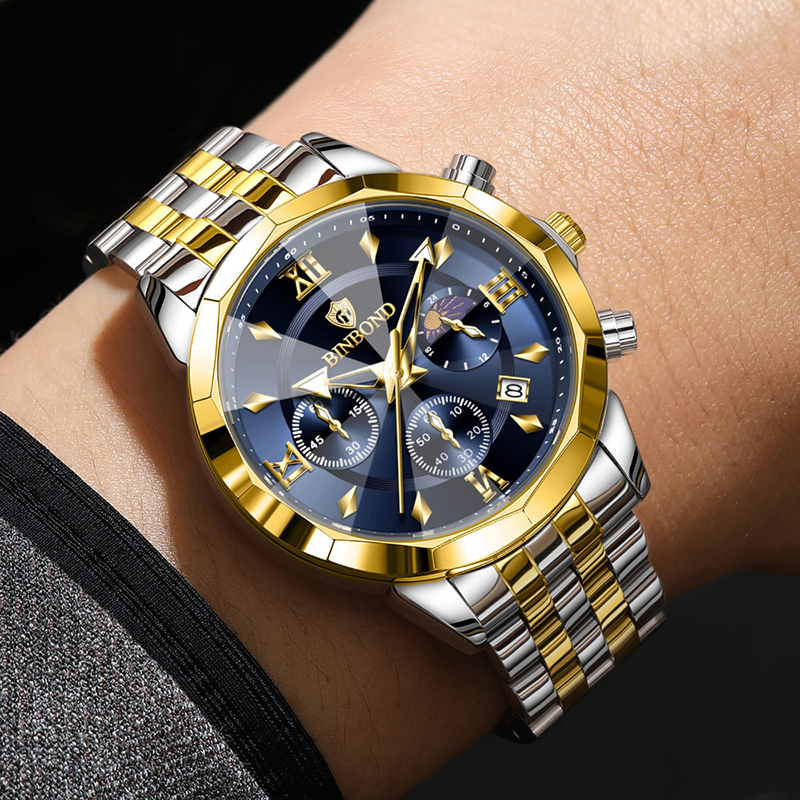 BINBOND Authentic Men's Watch  - Smartwatch Trending Watches For Men recensie en prijs