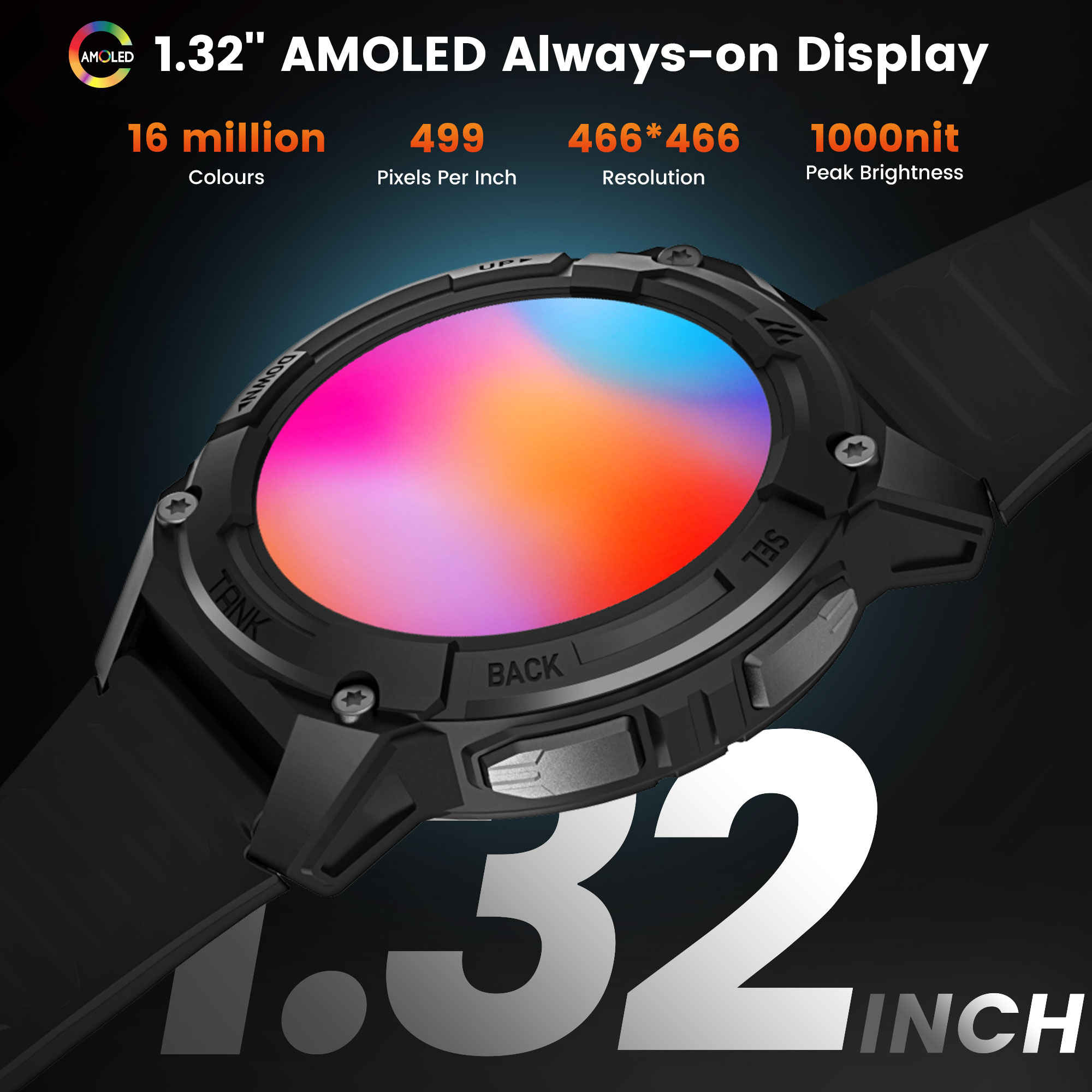 KOSPET TANK S2 GPS Smart Watch - Altimeter Compass Watch recensie en prijs