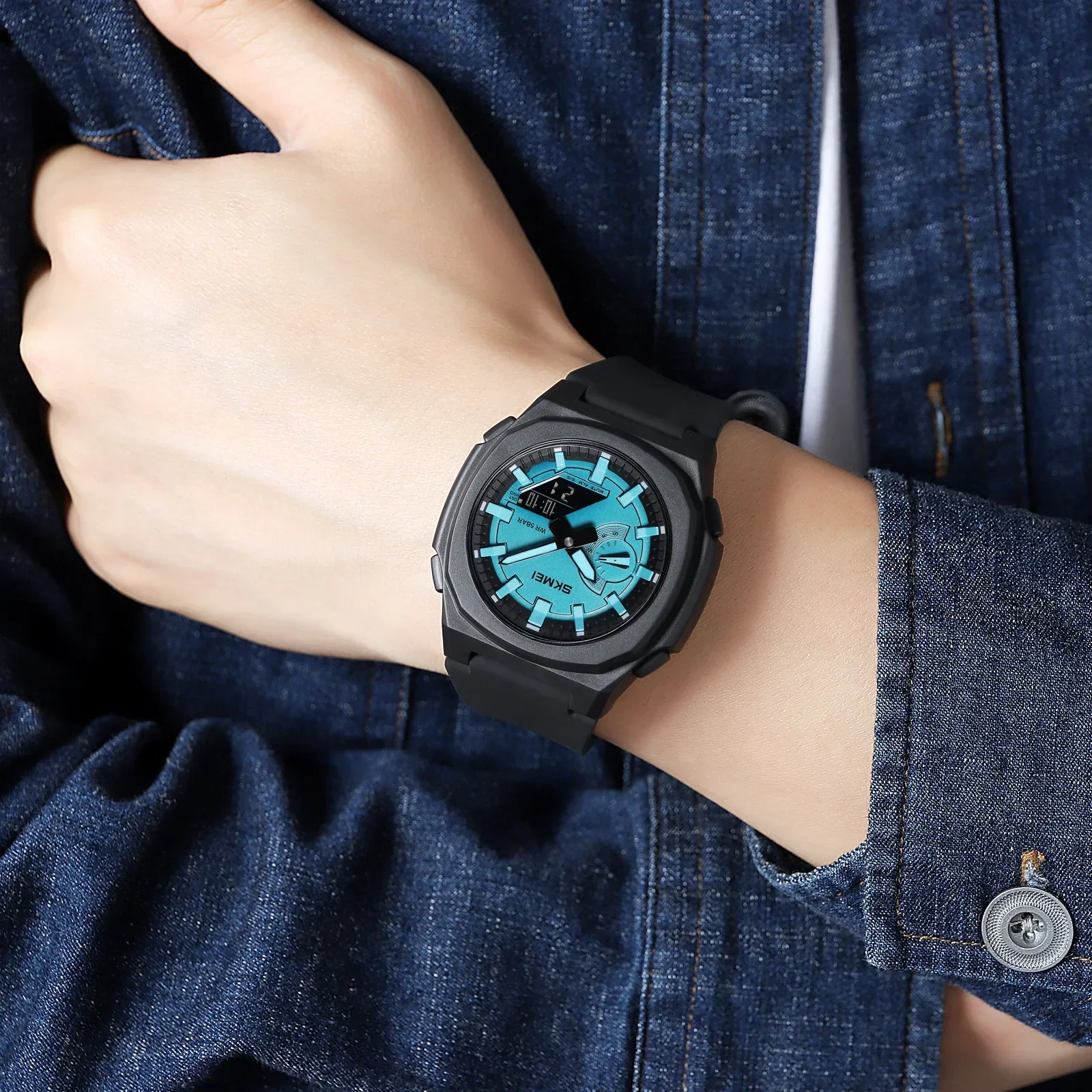SKMEI Men Countdown Chrono Wri - Casio Watches Smartwatch recensie en prijs
