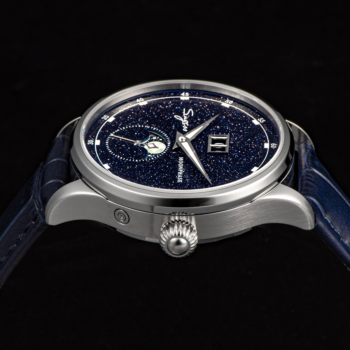 Sugess Moonphase Watch of Men  - Tide Watch Surf recensie en prijs