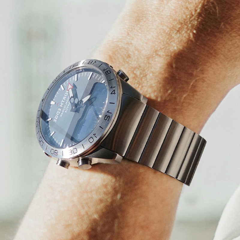 NORTH EDGE Mens Dive Watch Mil - Altimeter Compass Watch recensie en prijs