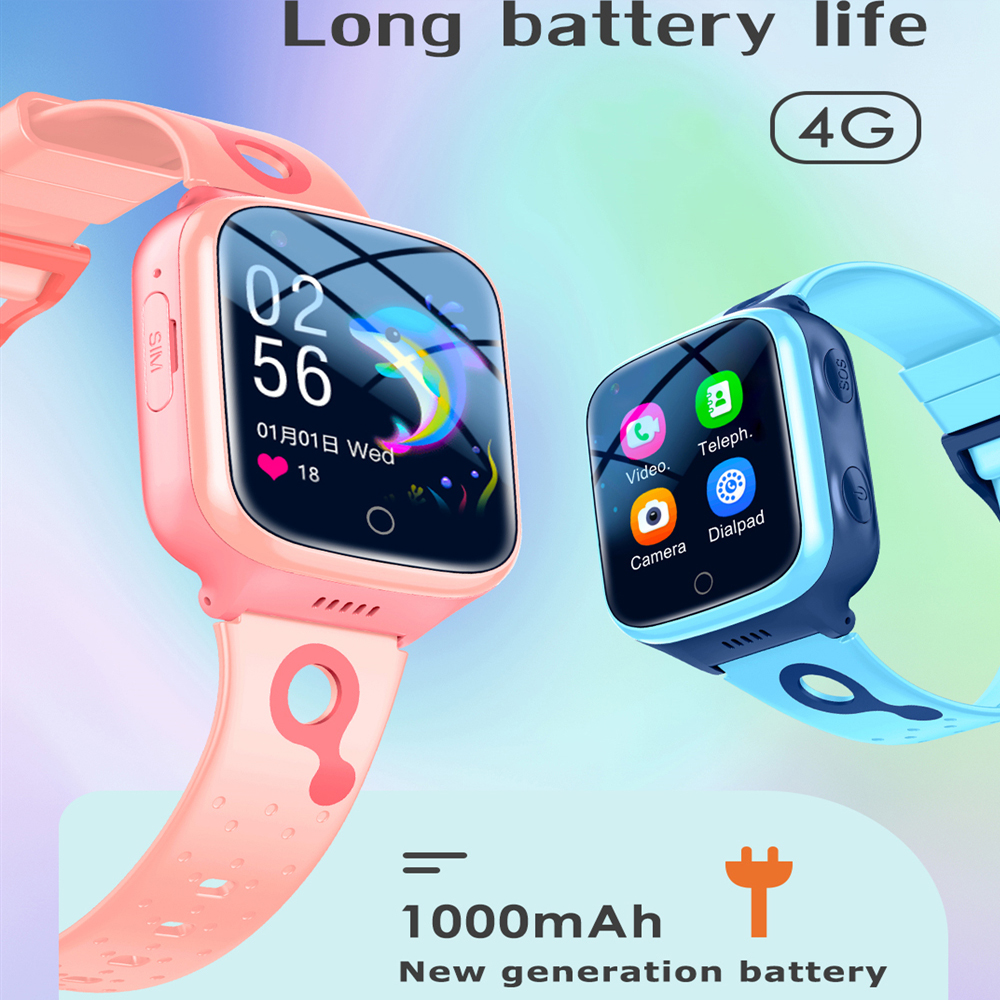 Hot 4G Kids Smartwatch 1000 Ma - Smartwatch Digital Watches For Girls recensie en prijs
