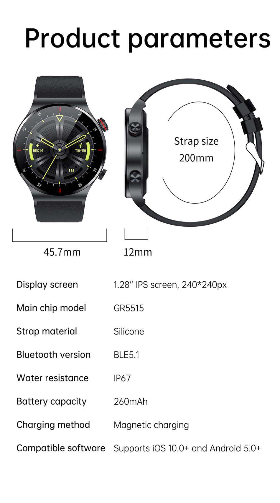For Oukitel WP27 Oppo A58 4G C - Smartwatch Oppo Watch recensie en prijs