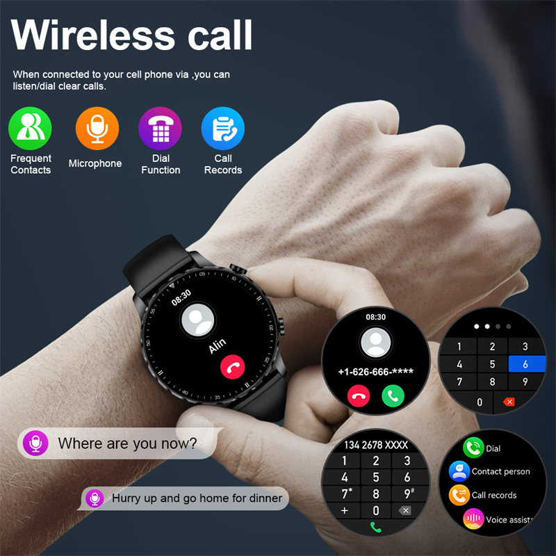 LIGE Outdoor Waterproof Smart  - Smartwatch Latest Watches For Men recensie en prijs