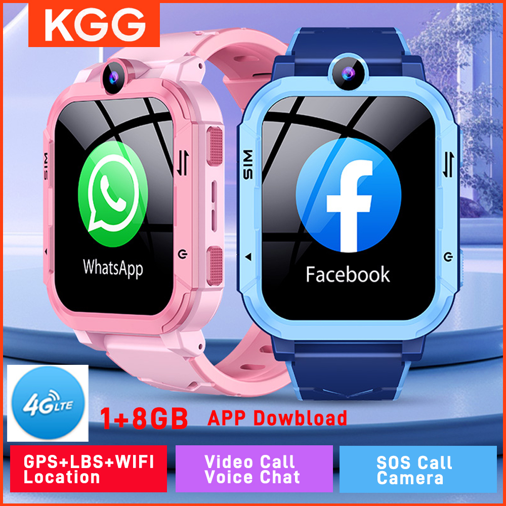 4G Kids Smart Watch 1+8GB GPS  - Smartwatch Watches Gift For Girls recensie en prijs