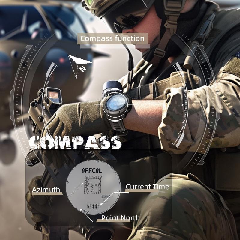 NORTH EDGE VERTICO Mens Watch  - Altimeter Compass Watch recensie en prijs