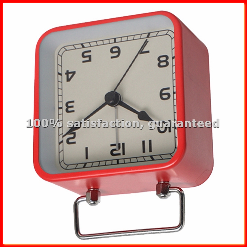 Small Metal Square Alarm Clock - Watches Original recensie en prijs