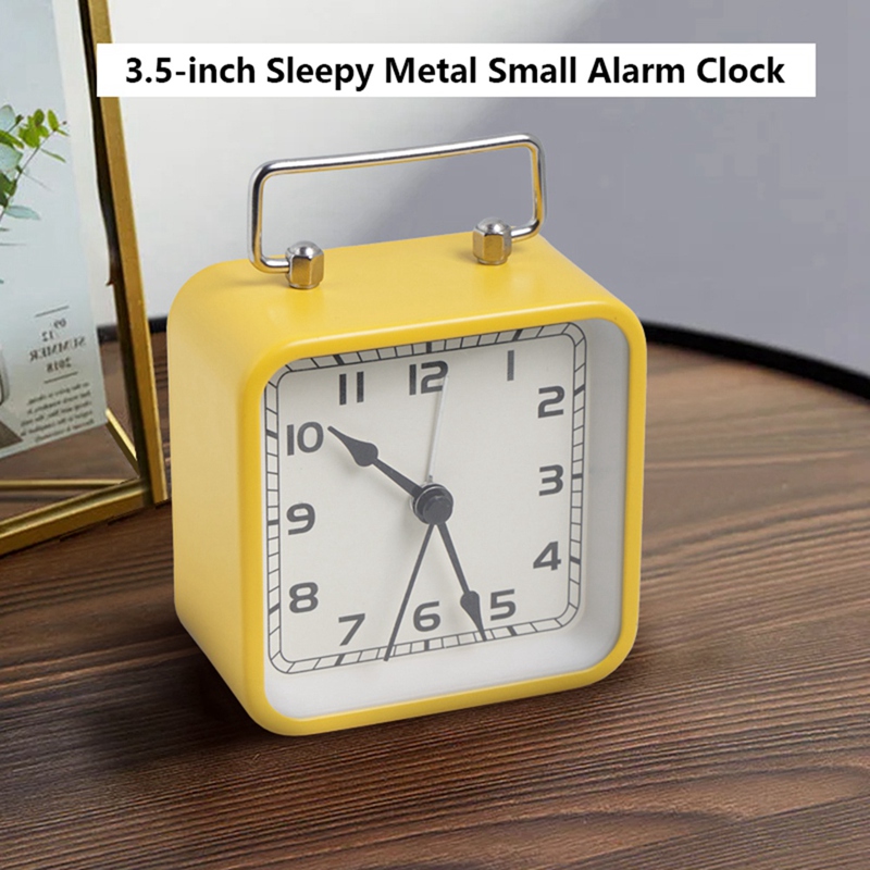 Small Metal Square Alarm Clock - Watches Original recensie en prijs
