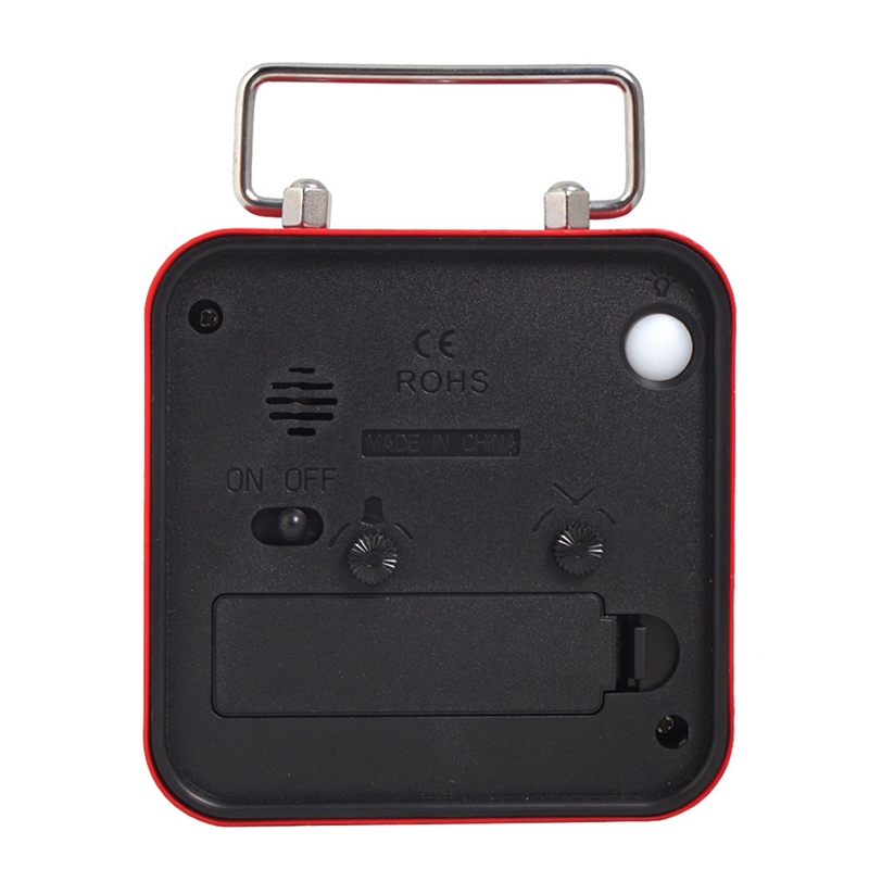 Small Metal Square Alarm Clock - Watches Original recensie en prijs