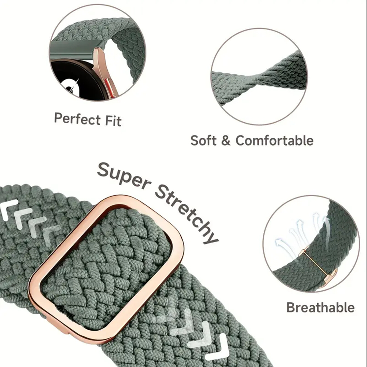 3Pcs 18/20/22mm Quick Release  - Smartwatch Samsung Watches For Men recensie en prijs