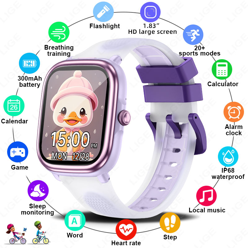 LIGE 2026 New Children Learnin - Smartwatch Watches Gift For Girls recensie en prijs