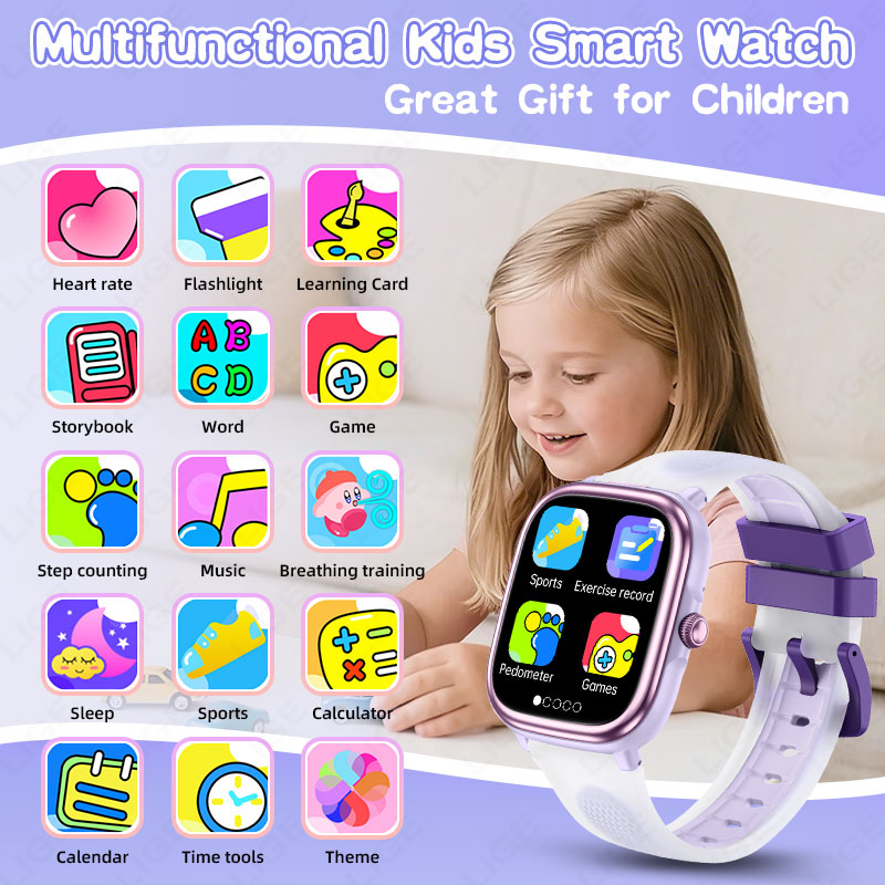 LIGE 2026 New Children Learnin - Smartwatch Watches Gift For Girls recensie en prijs