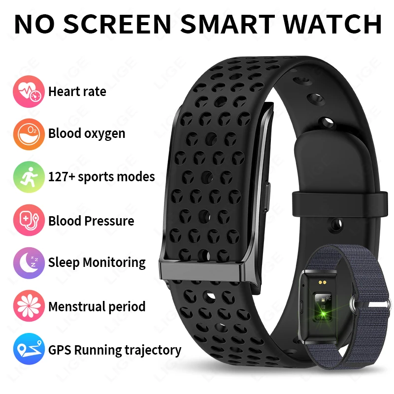 LIGE No Screen Smart Watch Hea - Smartwatch Latest Watches For Men recensie en prijs