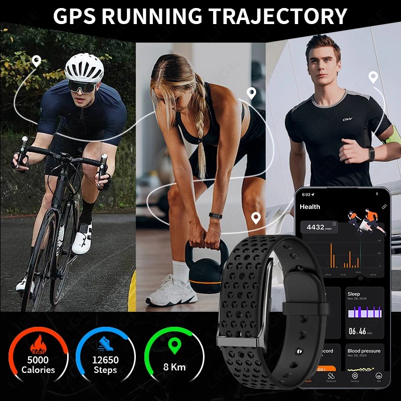 LIGE No Screen Smart Watch Hea - Smartwatch Latest Watches For Men recensie en prijs