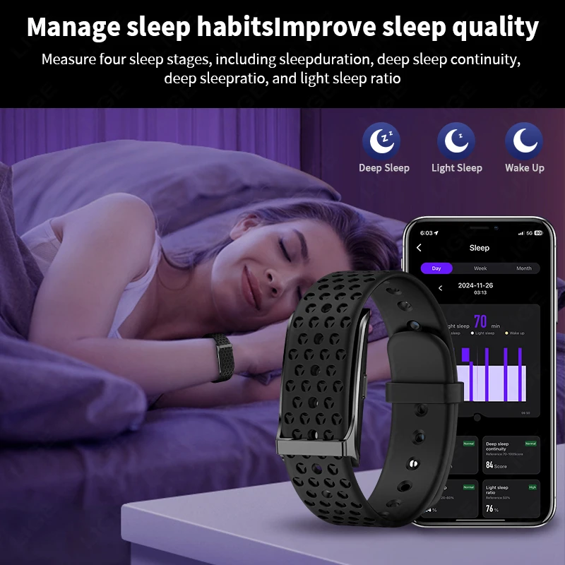 LIGE No Screen Smart Watch Hea - Smartwatch Latest Watches For Men recensie en prijs