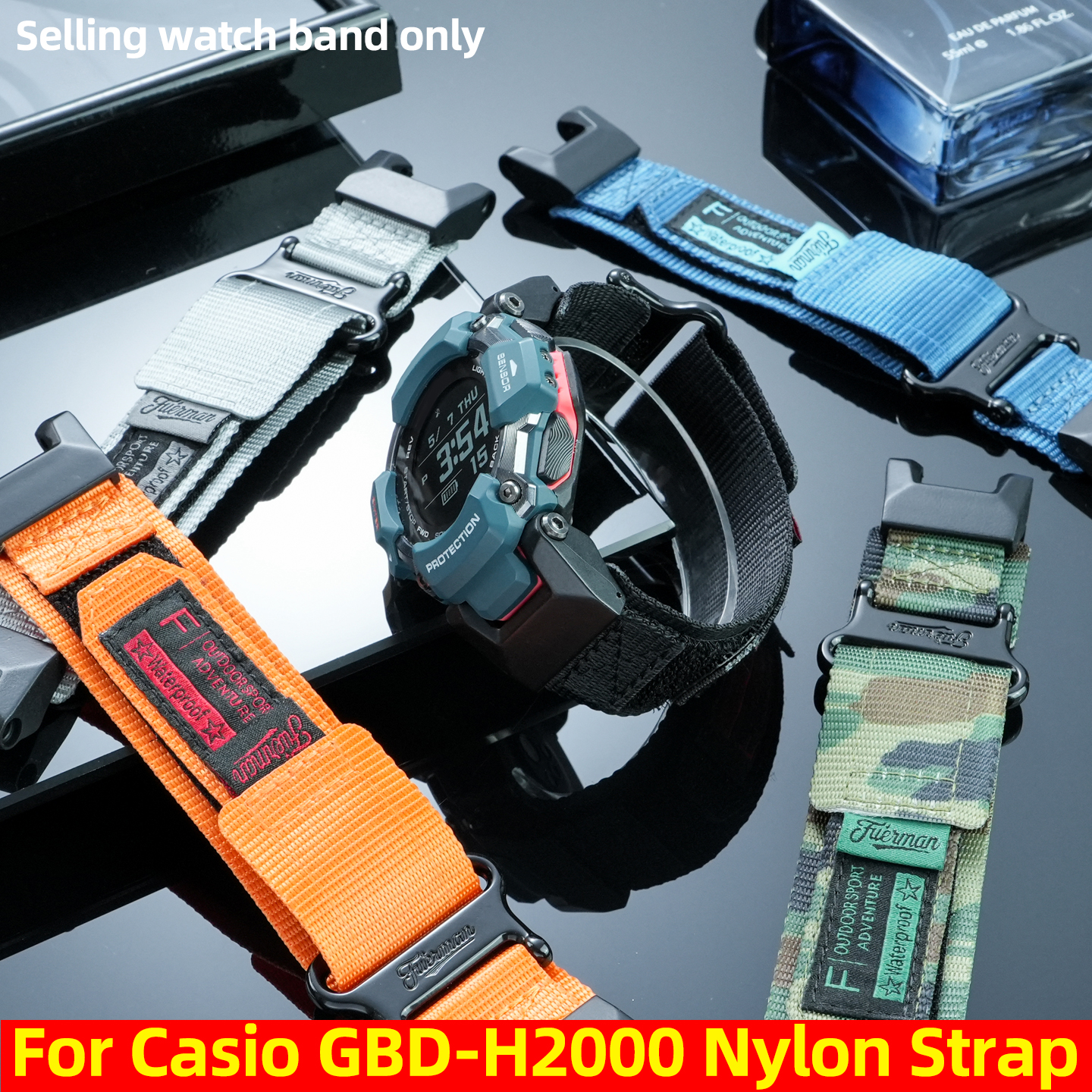 Nylon watch Strap For Casio G- - Casio Watches Smartwatch recensie en prijs