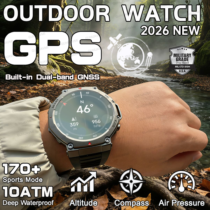 Global Edition Military GPS Sm - Altimeter Compass Watch recensie en prijs