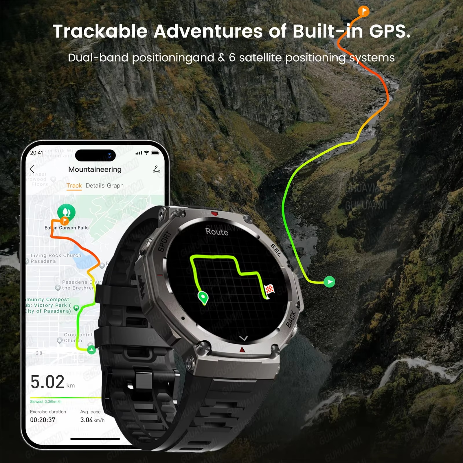 Global Edition Military GPS Sm - Altimeter Compass Watch recensie en prijs