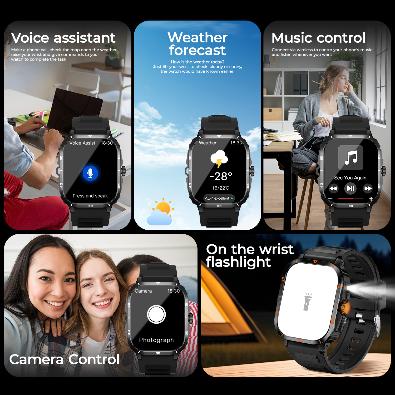 2025 NEW Military Smartwatch 2 - Smartwatch New Watches 2025 recensie en prijs